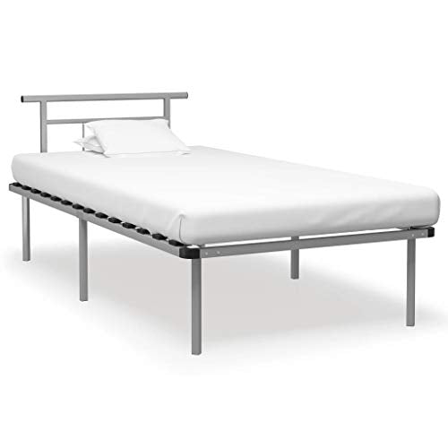 SKM Giroletto Grigio in Metallo 100x200 cm (15.1kg)