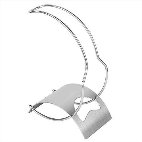HERCHR Porta Bottiglie di Vino in Acciaio Inossidabile 16,5X10X25 cm Portabottiglie della Singola Bottiglia per L'Ufficio della Cucina Domestica