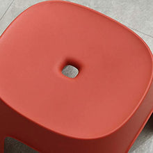 Yiyu Bagno della Famiglia Sgabello di Plastica, Feci Piazza Addensato Adulto Bambino Sgabello Basso, Antiscivolo Piccola Banca z (Color : Green)