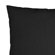 Buyounger Cuscini Decorativi 4 pz Neri 40x40 cm in Tessuto