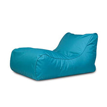 Ecopuf Master Chaise Longue da Esterno - Lettino Sfoderabile in Poliestere con Tasca Laterale