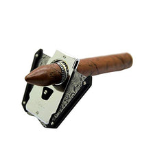 AUEDC Cigar Cutter, Ghigliottina Doppio Taglio Lama Gift Box Miglior Regalo di Sigaro Strumento Portatile in Acciaio Inox per la Famiglia e Gli Amici