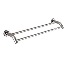 Portasciugamani bagno in acciaio inox 304 sospeso a parete doppio strato traforato da 60 cm (24 pollici) portasciugamani