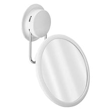 Weichuang Specchio Specchio Rotazione 360 Forte Ventosa Specchio Cosmetico Bagno Make Up Specchio WC Staccabile Specchi Bagno Bianco Free Punch Bagno Specchio