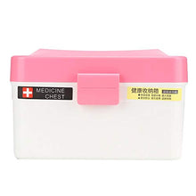 XiangXin Kit di Pronto Soccorso, Scatola di immagazzinaggio della Medicina del Torace della Medicina Domestica, Ben sigillata per Le Donne del Bagno della casa della Famiglia deg