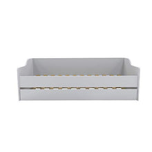 Letto a rotelle - 2 molle - 1 letto a cassetto 90x200 Weber Industries Sweet - Bianco