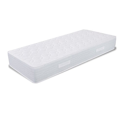 MATERASSO A MOLLE BONNEL TRADIZIONALE SMERALDO SINGOLO 90X190 H 24 CM ORTOPEDICO ESTATE INVERNO