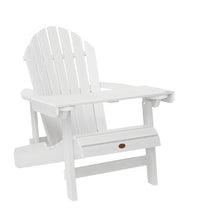 Highwood AD-LAPT1-WHE Adirondack Tavolo da Lettura, Legno Sintetico ed Ecologico, Bianco