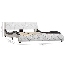 SKM Giroletto Bianco e Nero in Similpelle 160x200 cm (35.4kg)