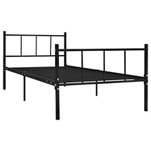 SKM Giroletto Nero in Metallo 90x200 cm (11.55kg)