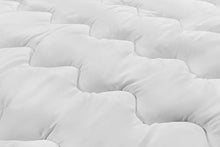 Sleepmed – Swis TechnoloGY Bedding Sleepmed, fodera traspirante con fasce di gomma, 80 x 210 cm, materasso con ventilazione 3D, ipoallergenico, per letti con rete o letto matrimoniale, bianco