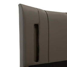 Tidyard Struttura Letto Giroletto Matrimoniale Moderno in Similpelle Antracite con Doghe Legno e Luce LED 140x200/160x200/180x200 cm,Letto con Doghe,Letto con Rete,Letto in Tessuto