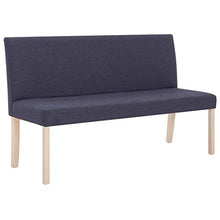 Lechnical Panca in Pino Massiccio, Pratica Panca da Interno in Fibra di Poliestere Grigio Scuro e Colore Naturale 139,5 x 54 x 85,5 cm (Larghezza x profondità x Altezza)