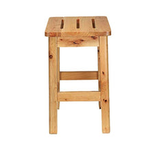XD Sgabello da Bagno Sgabello da Doccia in Legno Sgabello da Bagno Cedar Rettangolo Change Shoe Bench Sgabello da Bagno Antiscivolo e Antiscivolo Sgabello Simple Step