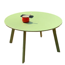 Tavoli Laterali Rotondi, Tavolino Verde 60 Cm / 70cm Diametro Tavoli Da Comodo Tavoli Da Comodino Da Esterno Tavolo Rotondo Multifunzione Da Esterno Tavoli Da Giardino Acc(Size:70*70*40CM,Color:verde)