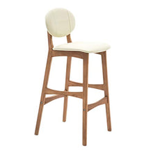 LF- Bar Stool Bar Stool Moda Creativa Bar Chair Casa Schienale Alto Seggiovia Bar Stool Rotante ad Alta Sgabello Sgabello Colazione Ristorante Ascensore Sgabello semplicità (Color : White)