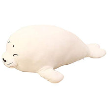 Peluche carino sigillo cuscino, carino sigillo farcito animale cotone peluche cuscino farcito morbido animale animale giocattolo morbido abbraccio cotone anima sigillo peluche farcito, 40 cm