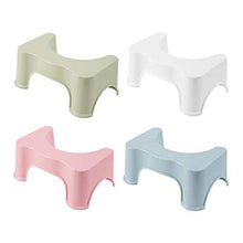 Bagno Squatty Vaglia Toilette Sgabello per Bambini Donna Incinta Sedile Toilette (Colore : White)