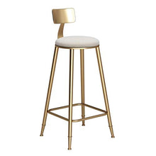 YS Sedia da Pranzo Semplice e Bella Sedia Elegante/Sgabello Set Di Sgabelli da Bar con Schienale, Poggiapiedi Cromato e Sgabelli Base per Bar per la Colazione, Bancone, Cucina e Sedia da Pranzo,60