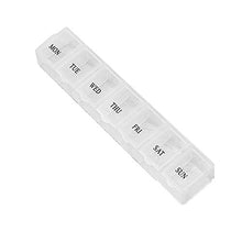 MXECO Contenitore per Pillola per Medicina settimanale da 7 Griglie Portatile Contenitore Portatile per Custodia per Tablet da Viaggio