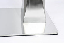 Base tavolo, 72 cm, telaio tavolo, telaio in acciaio inossidabile, piede piazza, "Bochum""
