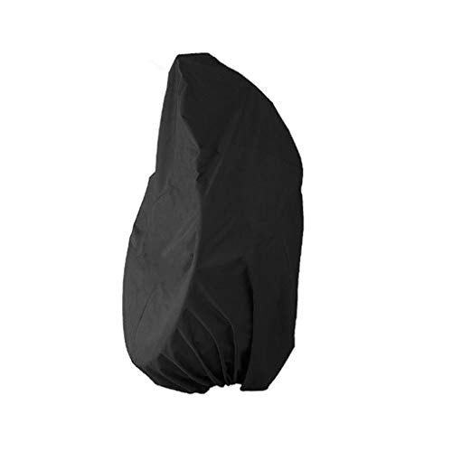 shunbang yuan Hanging Egg Copertura Sedia da Giardino Patio Cortile Dondolo Copertura Altalena da Impermeabile, a Prova UV Antipolvere Copertura Antipioggia, Nero