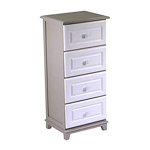Vacchetti Olimpia Mobiletto, Legno, Bianco, Grande