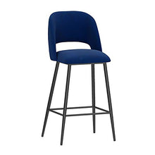 XIAOQIAO Sgabelli da Bar, sgabelli Alti ad Altezza Fissa 65 cm / 75 cm, sedie da Bar Alte con Schienale ergonomico e Comodo poggiapiedi, Resistenti e robusti