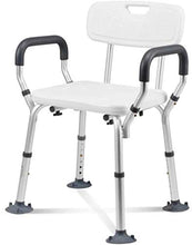 Bath Chair Bagno anziana con Schienale Anziani Bagno for disabili Sgabello Antiscivolo Donna Incinta Bathing Chair Sicurezza