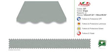Tenda da Sole T4 a Caduta con Guide Laterali Antivento Dimensioni:L300xH220 (Senza Cassonetto, Corti Classici 376)