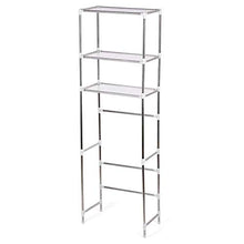 Scaffale per Bagno con 3 Ripiani,Scaffale per Lavatrice Salvaspazio Argento 668 x 28 x 165 cm