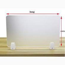 XER Schermo di Protezione, Uffici Separè, Frosted Desk divisore per Escursioni, Desktop Privacy Panel per i Call Center, biblioteche, aule,90 * 30
