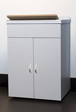 Bagno Italia Lavatoio Lavapanni da 60x85hx50 pilozza con 2 ante bianco con tavola in legno l