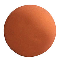 GGoty, cuscino rotondo Futon Tatami per sedia da interni ed esterni, cuscino per sedia da pranzo con finestra a baia e futon, in pietra, colore arancione, 40 x 40 x 10 cm