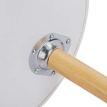 WOLTU TS51ws-2 Set di 2 Comodini con Cassetto Comodino Rotondo Tavolino da Salotto in Legno Bianco