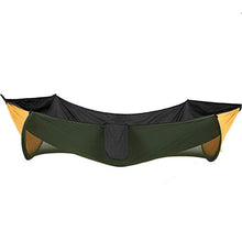 Emoshayoga Amache comode 114,2x55,1 Pollici Amaca da Esterno Pieghevole con zanzariera oscillante per Cortile da Viaggio Hikin