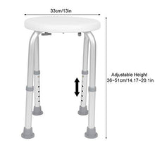 Emoshayoga Accessori per Il Bagno Sgabello per Doccia Sedia da Bagno Leggera Antiscivolo per Anziani per Uno Sgabello per Il Cambio delle Scarpe