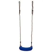 OhhGo - Dondolo rigido per bambini, in PVC, per interni ed esterni, colore: Blu