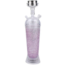 GSYH Creativo Shisha, Acrilico Narghilè Bar Tubo Shisha per Il Partito di Sala (Senza nicotina),Viola