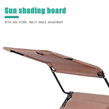 PAKUES-QO Sedia da Giardino Portatile Sedia da Sole Pieghevole Reclinabile Zero Gravity Design ergonomico per Patio Giardino Spiaggia Piscina Bianca