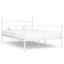 SKM Giroletto con Doghe Bianco in Metallo 140x200 cm (22kg)