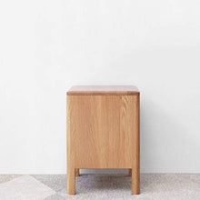 H-CAR Comodino Tutto in Legno massello, Armadio Minimalista Moderno e Minimalista