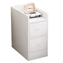 ZQS Semplice ripiano moderno Casa Camera da letto Cabina armadio Cabina armadio Stretto Gap Mini Ultra-stretto Piccolo armadio di stoccaggio Arredamento comodino comodino comodino comodino Semplice St