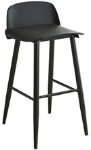 POETRY Sgabelli da Bar PP con Schienale Sgabelli Alti Bancone Sedia da scrivania Altezza Seduta 60 cm / 76 cm (Colore: T2 Dimensioni: 91 cm)