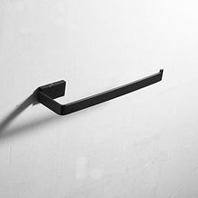 Leekayer Portasciugamani 26 cm Nero Pittura Bagno ad Angolo Bar Single Wall Mount