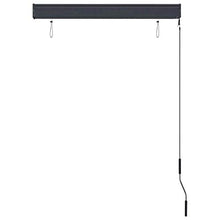 vidaXL - Tenda avvolgibile per esterni, 100 x 250 cm, giallo e blu