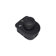 ZEALfix Interruttore Comando Specchietto Elettrica Regolazione Manopola 1J1959565D per Bora Golf IV New Beetle Cabrio