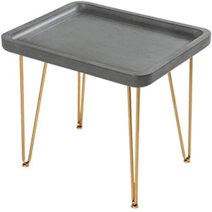 HXF- Arte del Ferro Divano Tavolo Creativo Soggiorno più Lati Balcone Tavolo Decorativo Piccolo Tavolino Tavolino Tea Table 40 * 50 * 47 cm Durevole