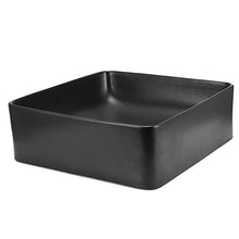 Bicaquu Basso Assorbimento d'Acqua Lavabo di Alta qualità Facile da Pulire Lavabo Lavabo Liscio per Bagno per Cucina per Ristorante per Hotel