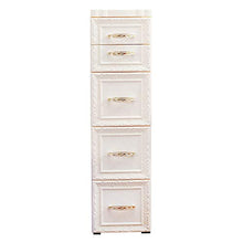 Cassapanca stretta Limita Governo di immagazzinaggio for i piccoli spazi fessura Governo di immagazzinaggio cassetto della cucina stretta fessura Viso bagagli ( Color : Green , Size : 18x32x84cm )
